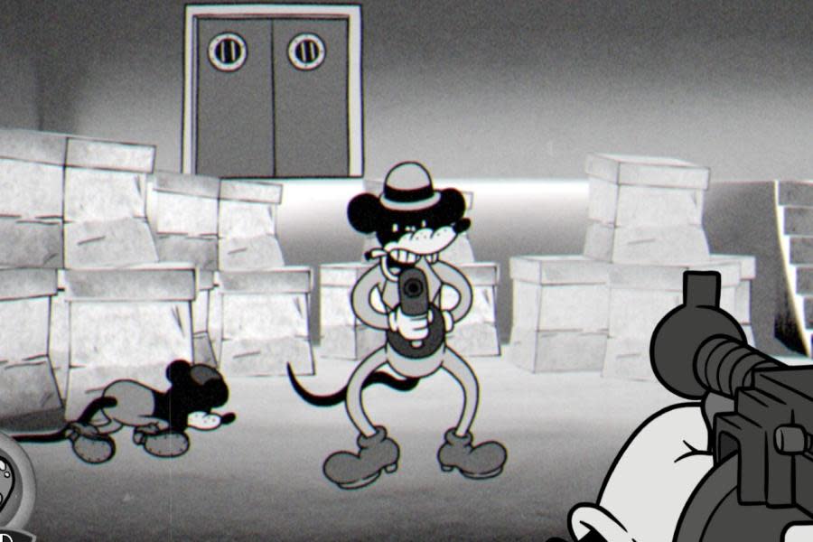 El Mickey Mouse clásico llega a DOOM en este FPS retro que tiene alma de Cuphead