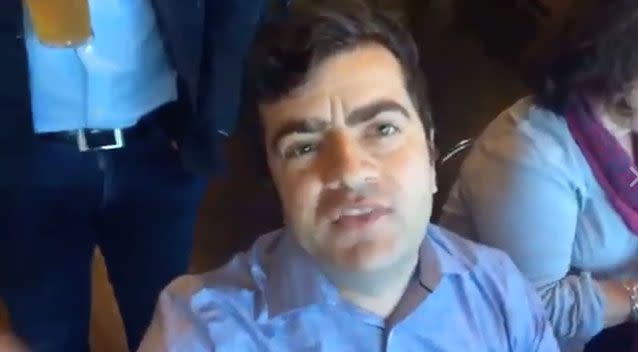 In a Q&A session with fellow Labor MP Tim Watts, Senator Dastyari said he was regularly subjected to similar incidents. Photo: Facebook