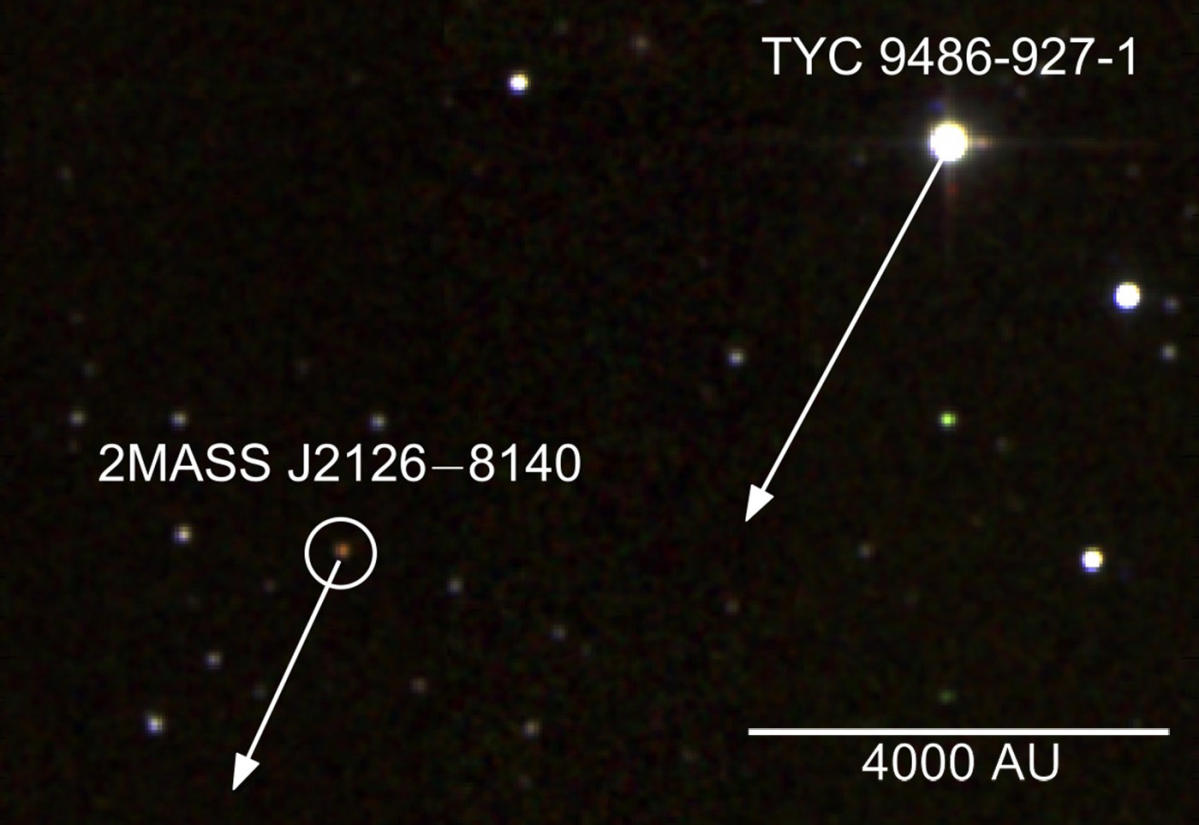 Созвездие тукан. 2mass j2126-8140 Планета. Экзопланета - 2mass j2126-8140. 2mass j2126-8140 в созвездии Октант.