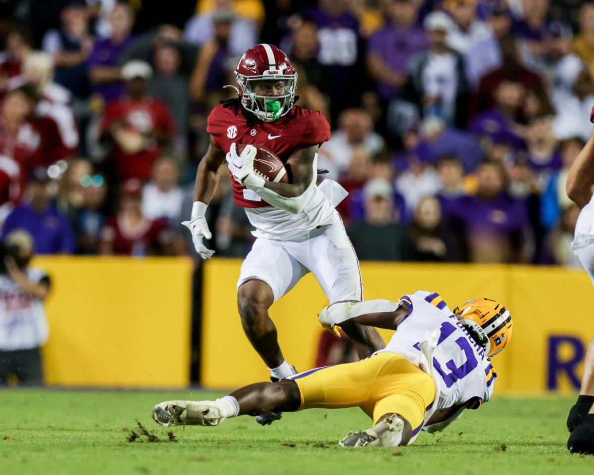 Detroit Lions pick Alabama RB Jahmyr Gibbs at No. 12 in NFL draft