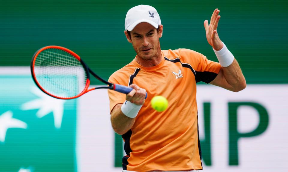 <span>Andy Murray’s form was impressive in the first set.</span><span>Photograph: Frey/TPN/Getty Images</span>