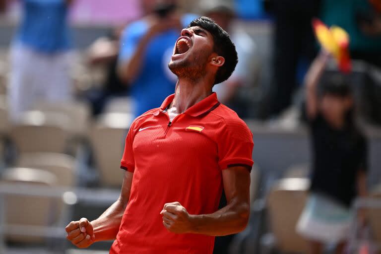 Carlos Alcaraz dio un paso más en los Juegos Olímpicos y está en semifinales del torneo individual masculino