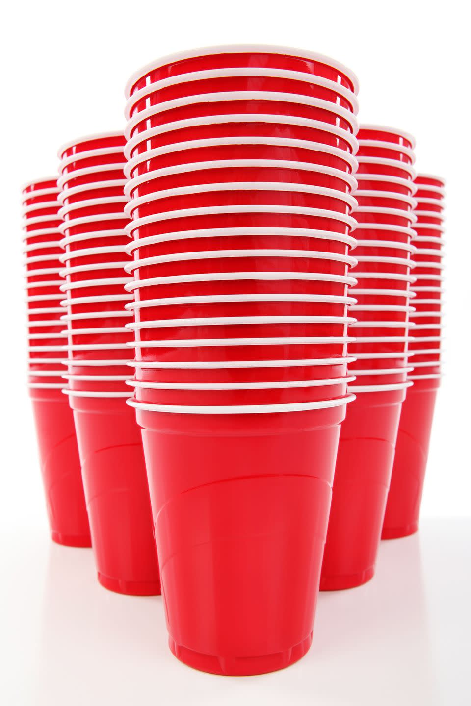 36) Red Party Cups