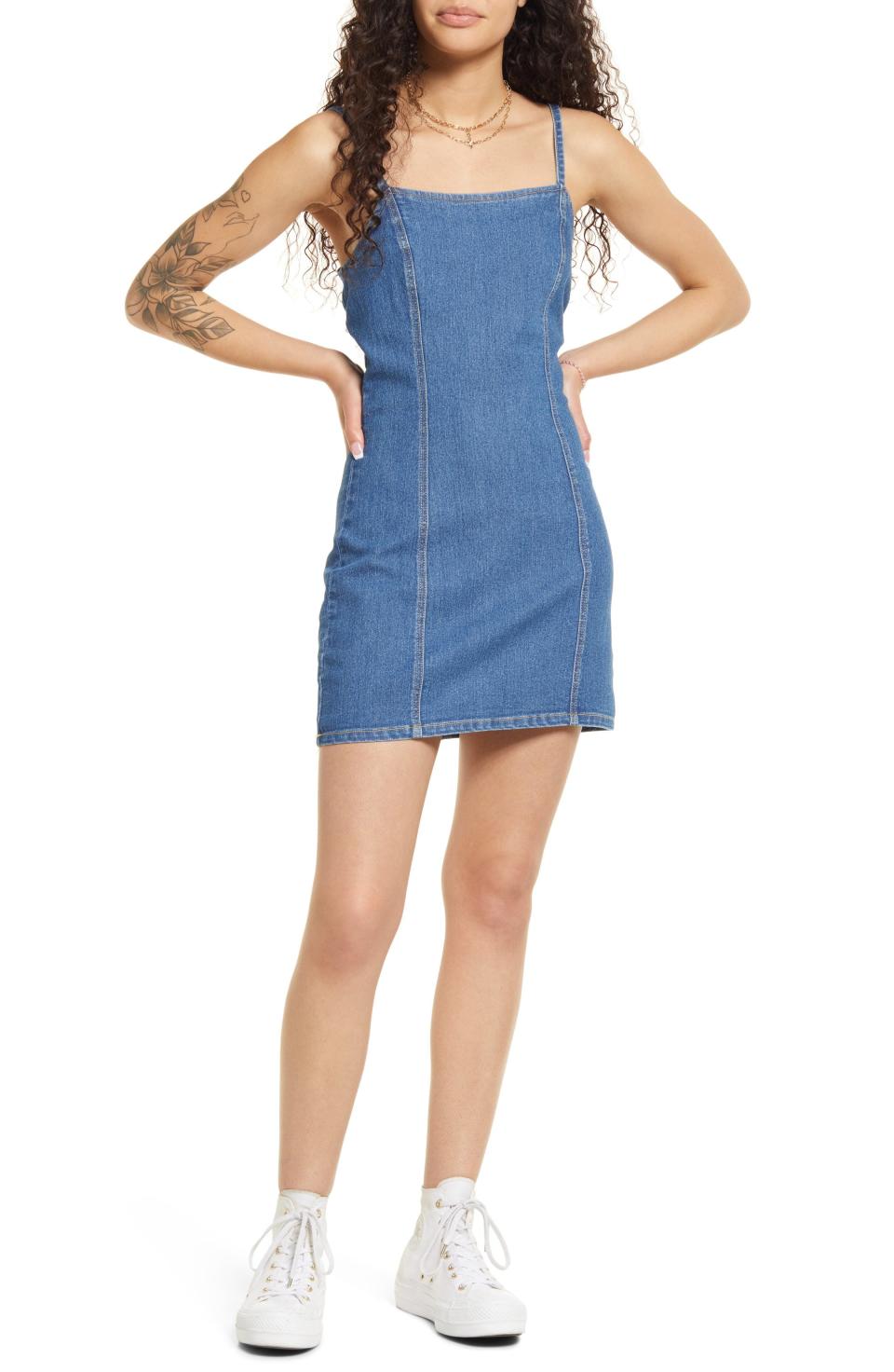 6) Denim Sundress