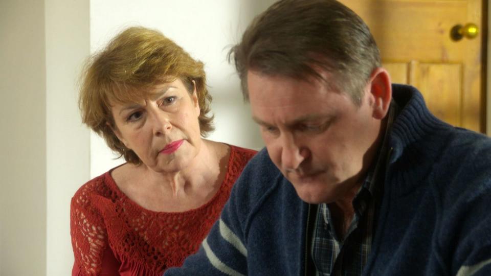 karen hollins and rob hollins in doctors