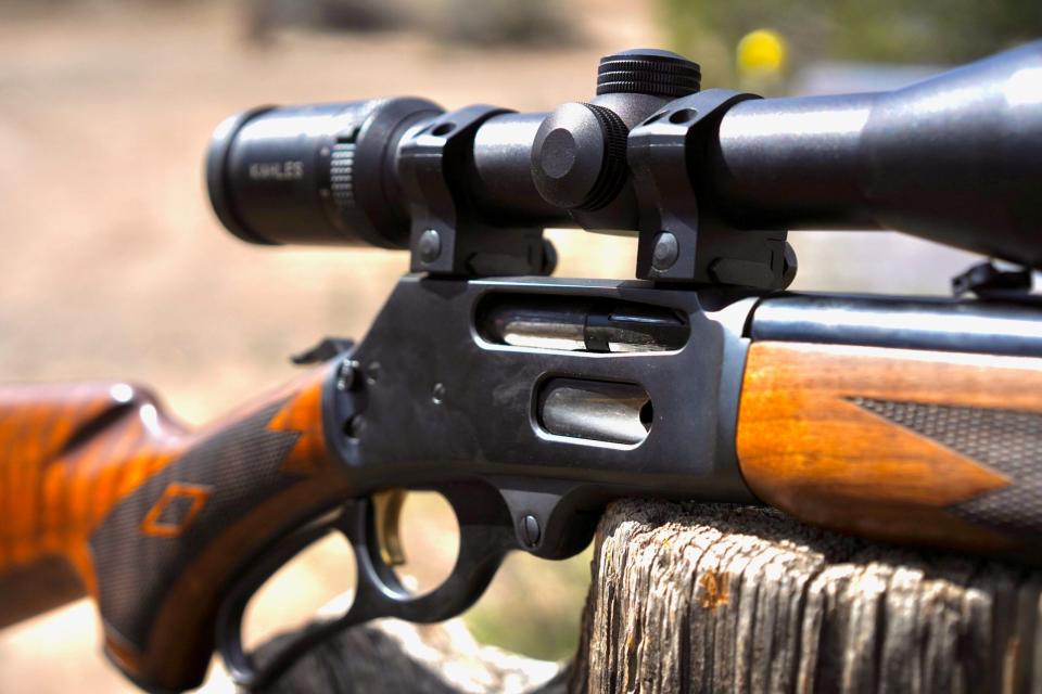 The Marlin 336 Classic's receiver.