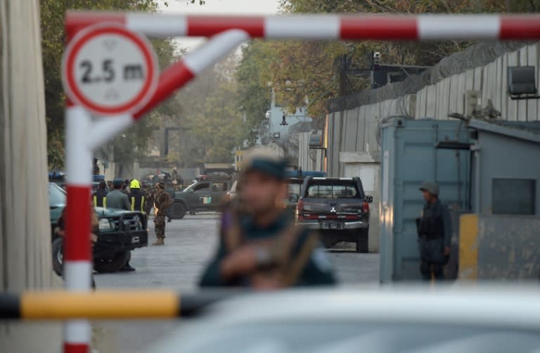The attack is a setback for Afghan President Ashraf Ghani who had promised to beef up the security of the diplomatic zone after the truck bomb detonated outside the German embassy five months ago 