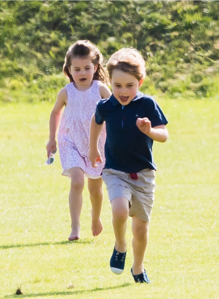 Prince George and Princess Charlotte