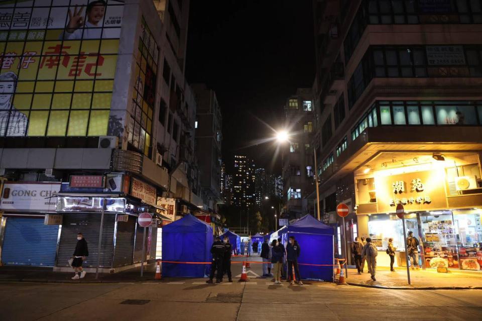 本港新增8幢強制檢測大廈，包括曾被圍封的香港仔東勝道 2-4 號。