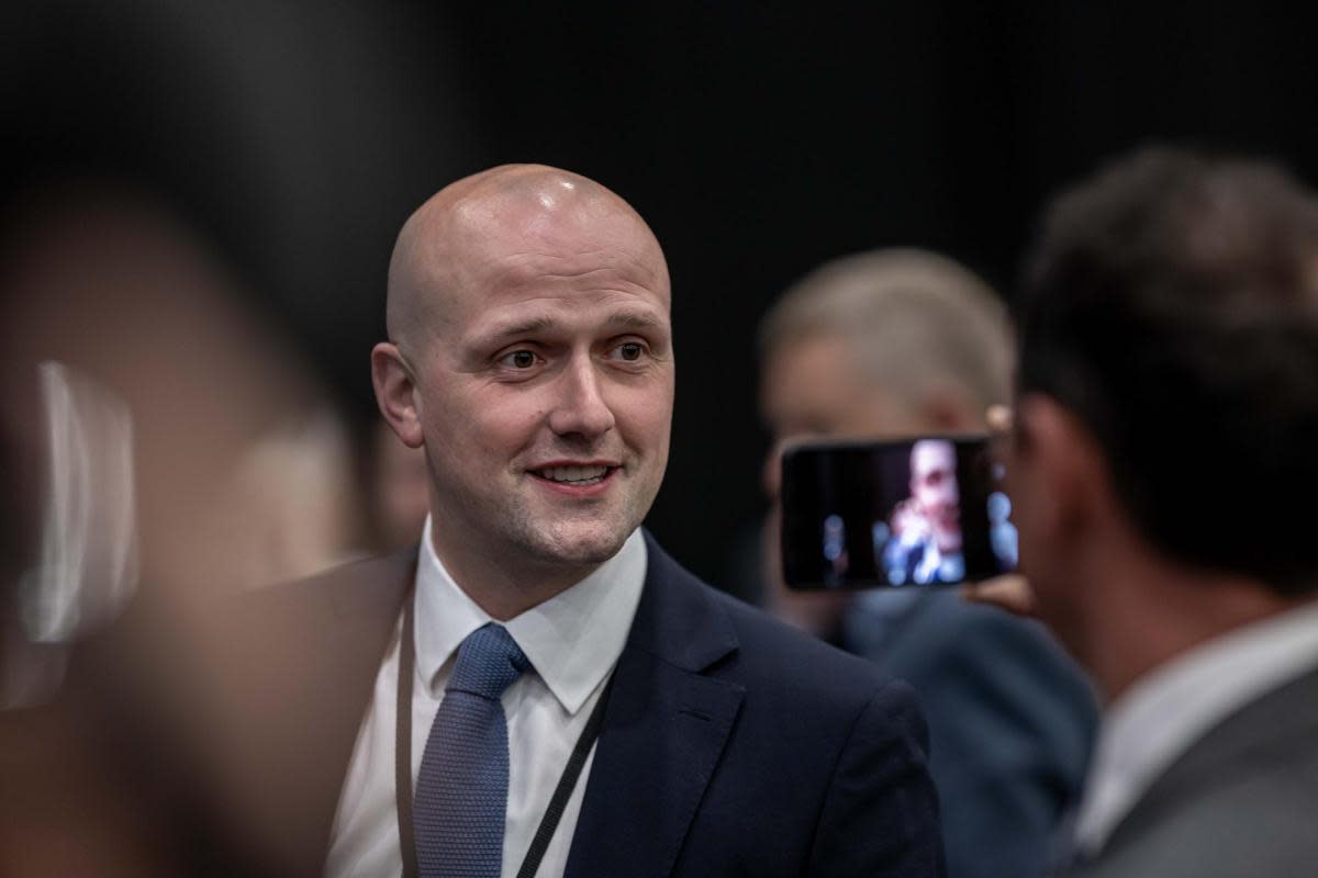 Stephen Flynn pictured at the Aberdeen count <i>(Image: PA)</i>