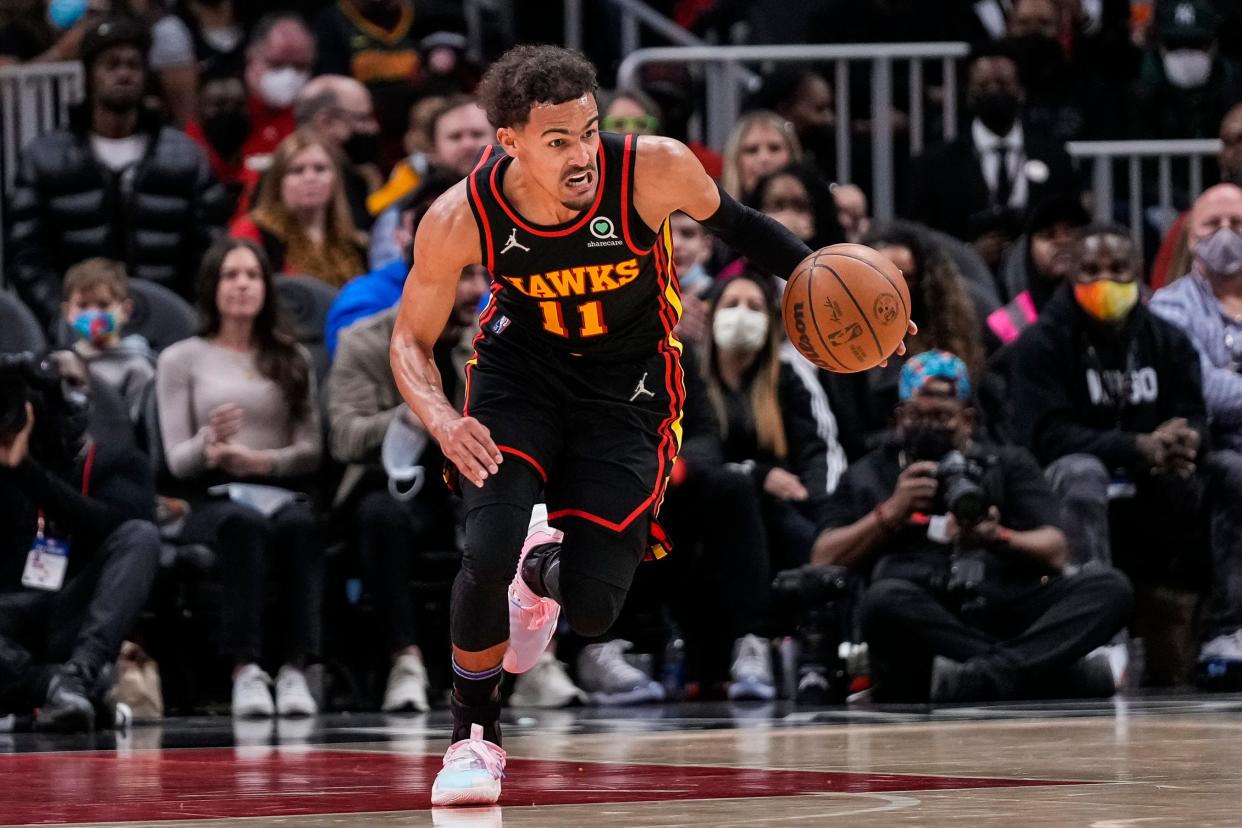 Trae Young's play has elevated the Hawks back into playoff contention in the East.