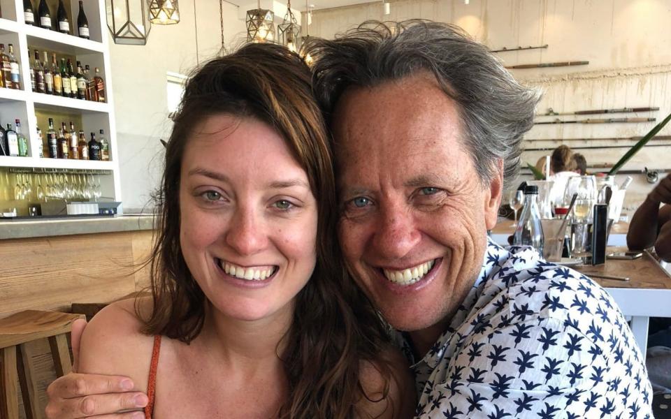 Richard E. Grant with his daughter Olivia -  @RichardEGrant