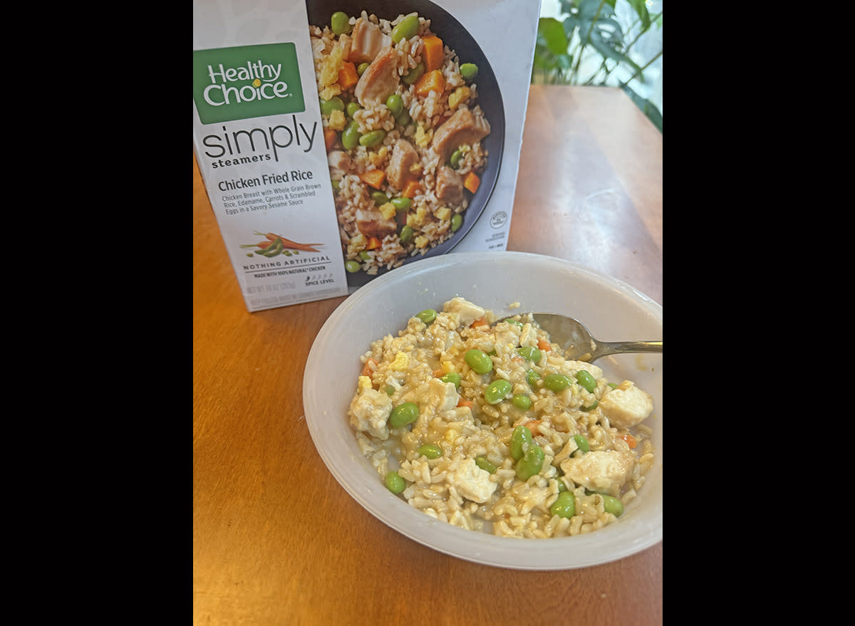 healthy choice chicken fried rice