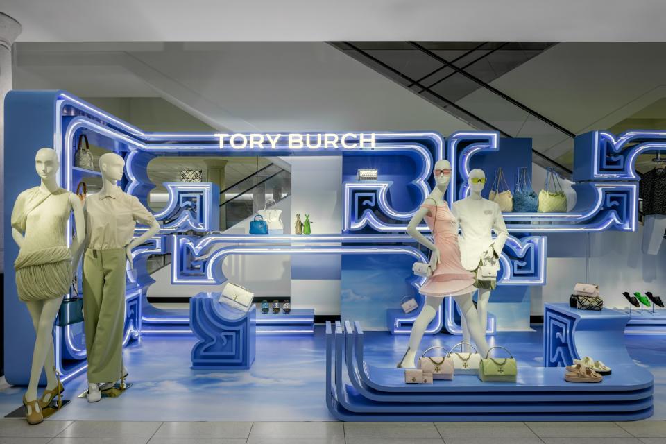 The Tory Burch pop-up shop at Nordstrom Aventura Mall.