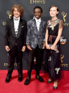 Top: Gaten Matarazzo, Caleb McLaughlin und Millie Bobby Brown