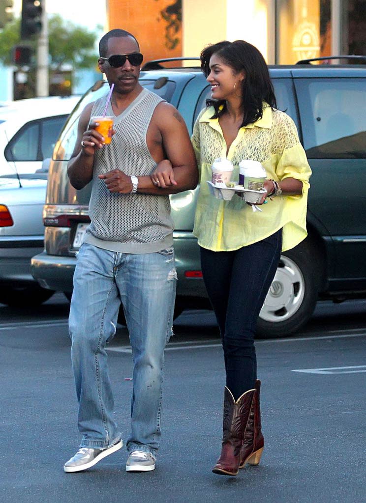 Eddie Murphy Starbucks With Date jpg