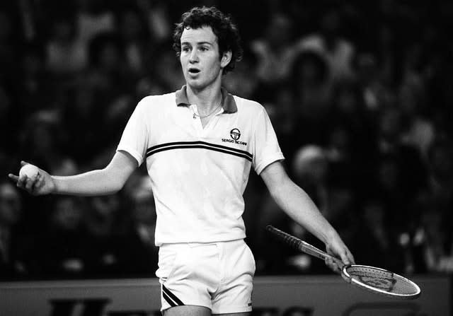 David Mercer enjoyed a a run-in with John McEnroe