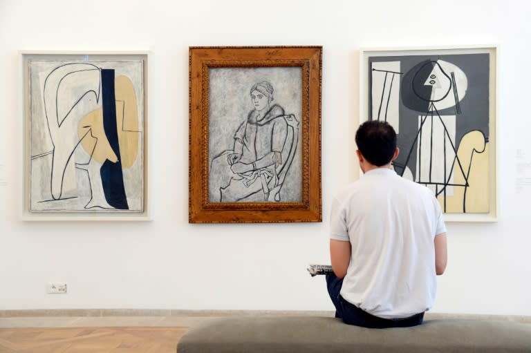 Picasso's paintings of his forgotten wife Olga also featured in an exhibition at the Picasso museum in Paris in 2014