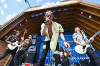 <p>Chase Atlantic performs during the 2018 Firefly Music Festival in Dover, Delaware. (Photo: Getty Images) </p>