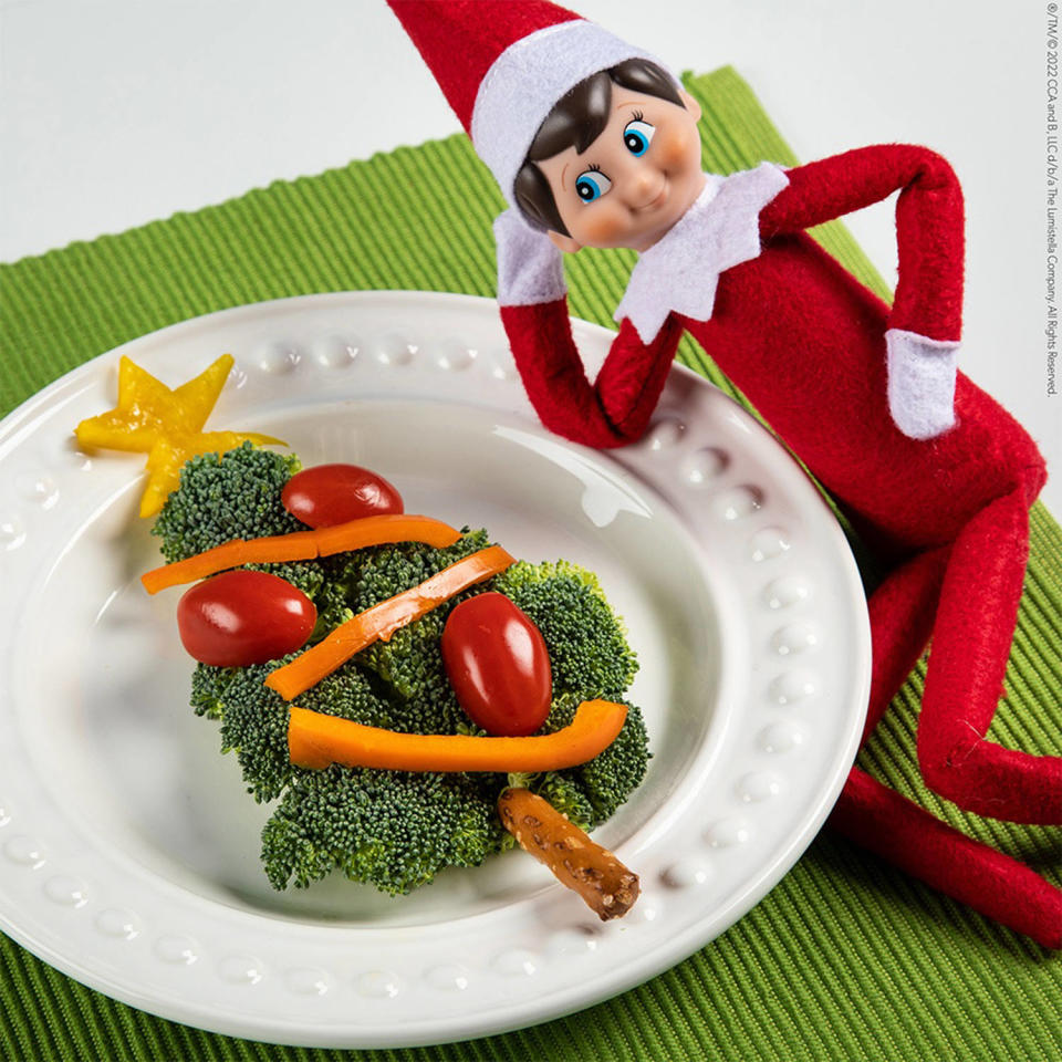 A veggie plate fit for...an elf. (The Lumistella Company)
