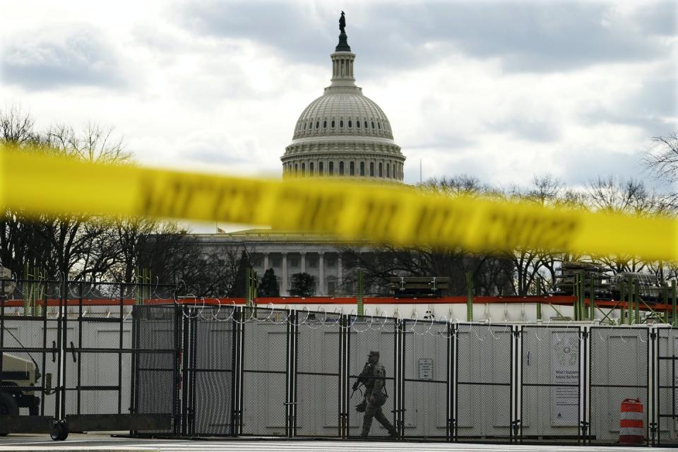 The U.S. Capitol is fortified in advance of Joe Biden's inauguration