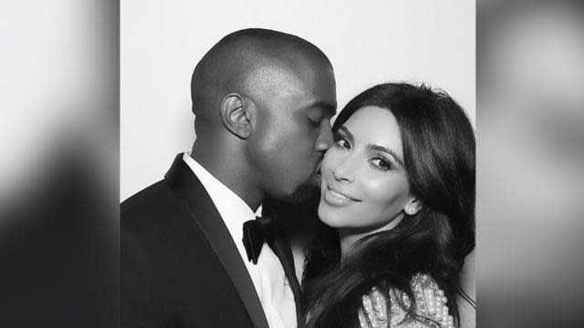 Who knew Kanye West was such a softy?! In celebration of his and Kim Kardashian's one-year wedding anniversary, the 37-year-old <em>Yeezus</em> rapper tweeted his wife a sweet message on Monday. "Kim, I’m so happy to be married to the girl of my dreams," he wrote. "I love you and Nori so much!!! I would find you in any lifetime." <strong> PHOTOS: Flashback to Kim and Kanye's Lavish Wedding Weekend </strong> North West's parents tied the knot in a multi-million dollar wedding in Florence, Italy, on May 24 of last year. Kim, I’m so happy to be married to the girl of my dreams… I love you and Nori so much!!! I would find you in any lifetime.— KANYE WEST (@kanyewest) May 26, 2015 Kim also posted a bunch of sweet pics as a tribute to her husband. "I love this man so much," she gushed. While these two seem over-the-moon in love now, Kim did admit that Kanye made her cry when he gave her close a makeover. <strong> NEWS: A Look Back at Kim Kardashian and Kanye West's First Year of Marriage </strong> "He had his stylists come in and they put everything that he thought wasn’t cool enough in a pile, and I walked in and it was a pile to the ceiling of shoes -- all my amazing shoes that I loved,” she recalled in a recent <em>Live With Kelly and Michael </em>interview. "And I started crying. I was like, 'I can't get rid of this stuff, your stylist has no idea what she’s talking about.' So I put it all in another room, and I was like, 'I'll trust your opinion, but I'm not getting rid of my stuff.'" The 34-year-old <em>Keeping Up with the Kardashians</em> star's tears quickly dried up when she saw the finished closet. <strong> NEWS: Kanye West Has the Most Romantic Anniversary Plans for Kim Kardashian </strong> "Then I walked in my room and there was an entire room filled with all new clothes of all the stuff he wanted to fill back up my closet with,” she revealed. "He totally picks out my looks. I really do trust his opinion."