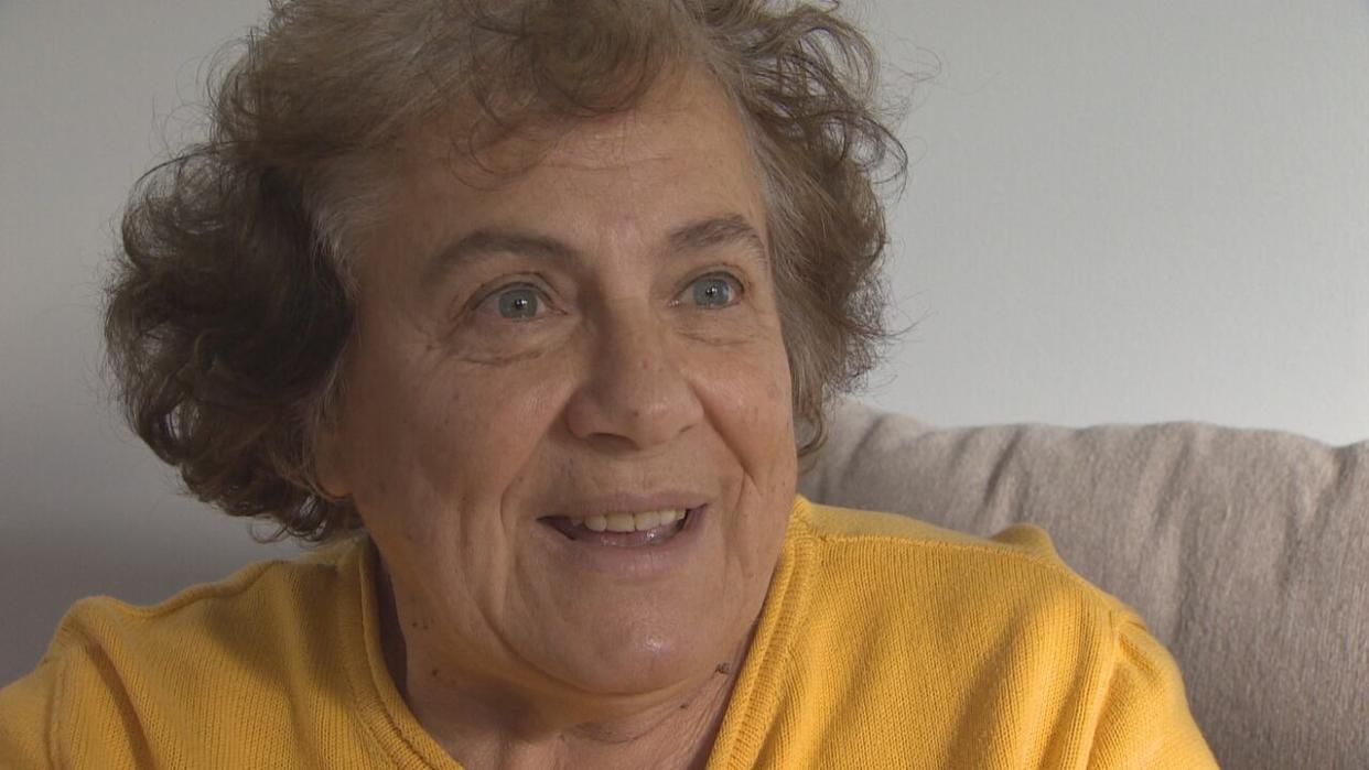 Vito Rama says she's grateful to have been chosen to participate in the Home Upgrades Program, otherwise she couldn't afford to retrofit her home and reduce her energy costs. (Mike Symington/CBC - image credit)