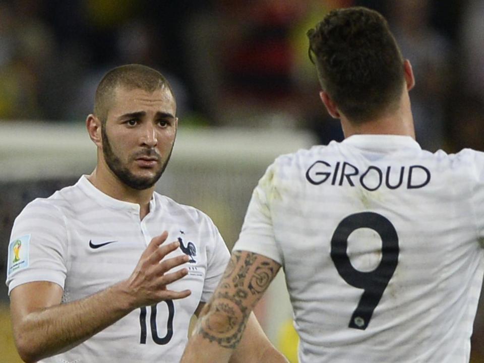 Benzema insists he is in another class to Giroud: AFP