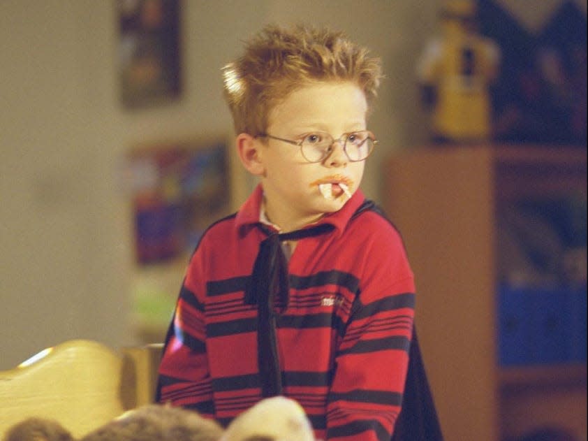 Jonathan Lipnicki as Tony Thompson in "The Little Vampire."