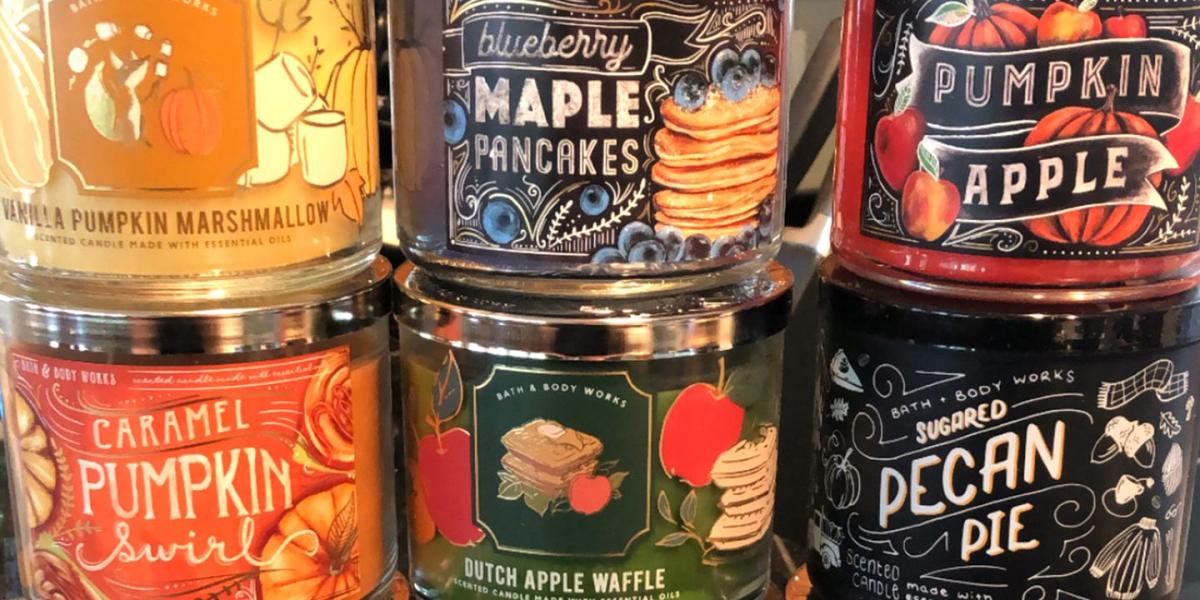 bath and body works pumpkin pie candle