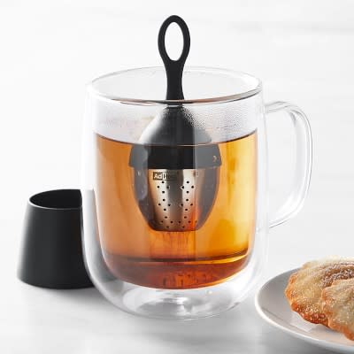 <p><a href="https://go.redirectingat.com?id=74968X1596630&url=https%3A%2F%2Fwww.williams-sonoma.com%2Fproducts%2Fad-hoc-floatea-tea-infuser&sref=https%3A%2F%2Fwww.womansday.com%2Flife%2Fg41021725%2Fdiwali-gift-ideas%2F" rel="nofollow noopener" target="_blank" data-ylk="slk:Shop Now;elm:context_link;itc:0;sec:content-canvas" class="link ">Shop Now</a></p><p>Ad Hoc Floatea Tea Infuser</p><p>williams-sonoma.com</p><p>$9.95</p><span class="copyright">Williams-Sonoma</span>