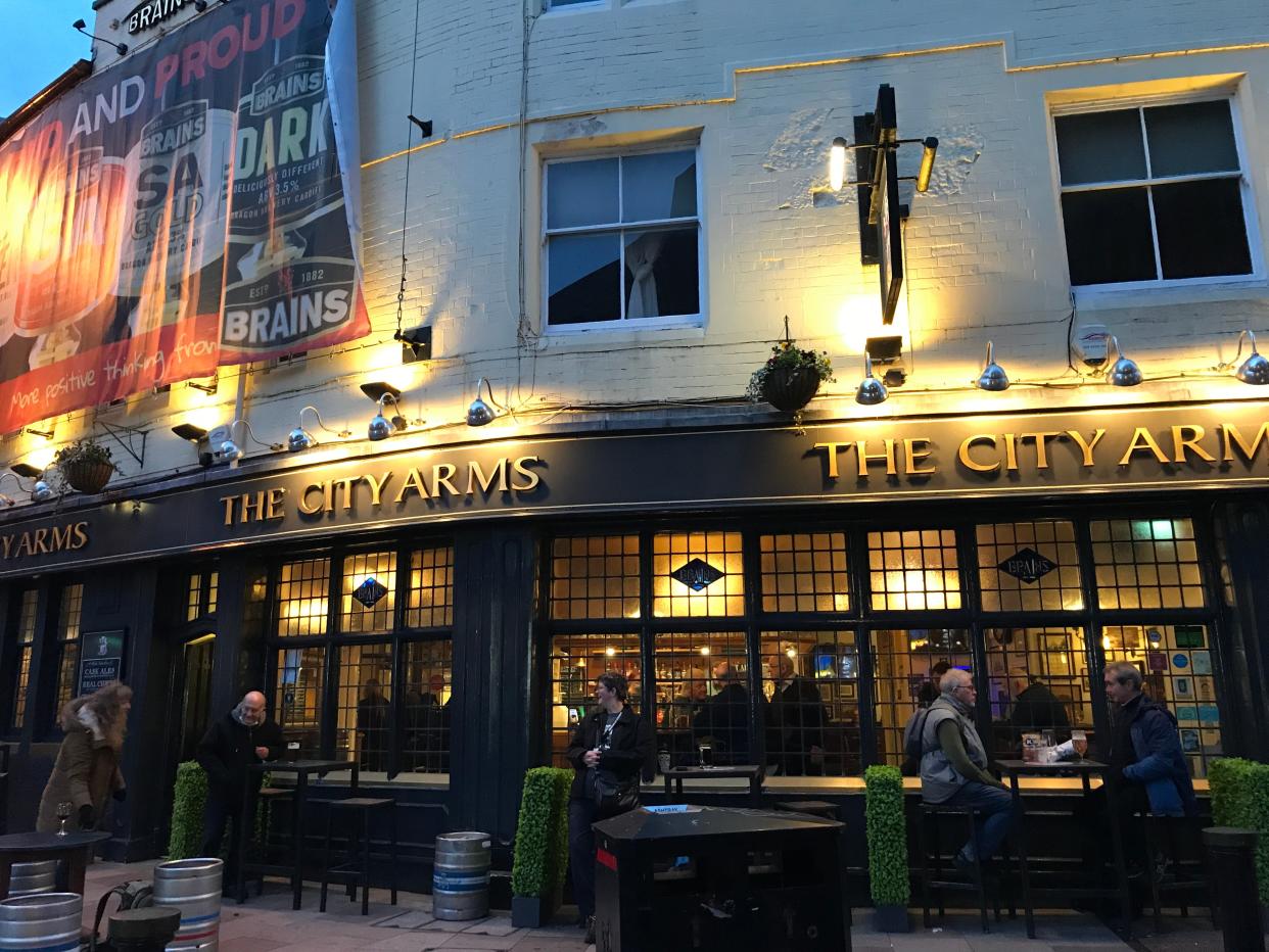 <p>Last orders at the City Arms in Cardiff</p> (Emily Clark)