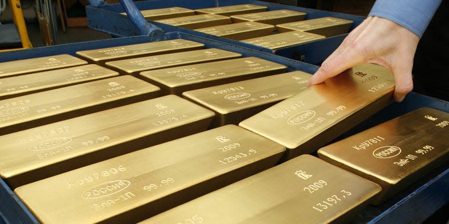 gold bullion bar