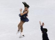 Figure Skating - ISU World Championships 2017 - Pairs Short Program - Helsinki, Finland - 29/3/17 - Sui Wenjing and Han Cong of China compete. REUTERS/Grigory Dukor