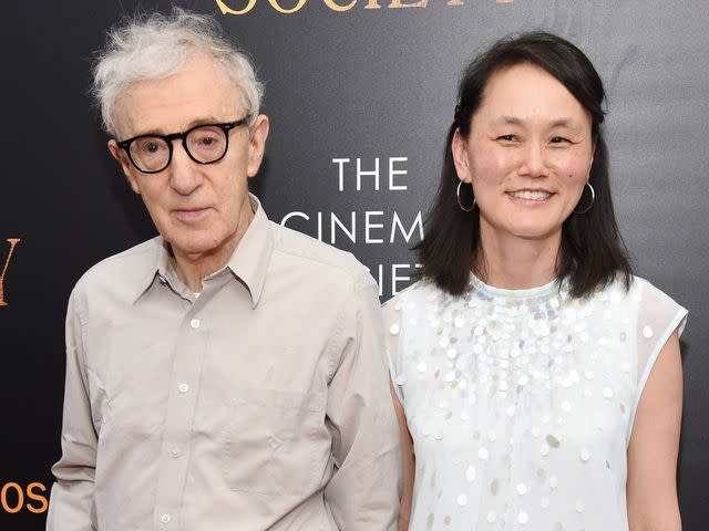 <p>Jamie McCarthy/Getty</p> Woody Allen and Soon-Yi Previn attend the premiere of "Cafe Society" on July 13, 2016 in New York City.