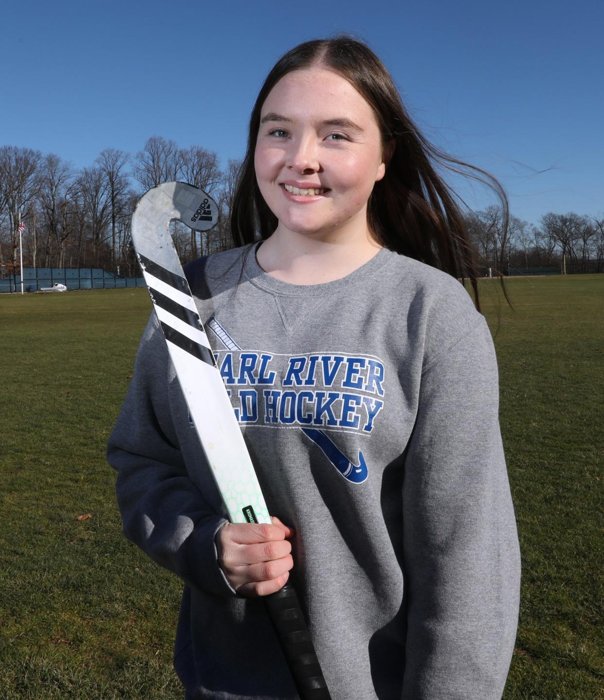 Pearl River's Sophia Brown, co-Rockland field hockey player of the year Dec. 21, 2023.