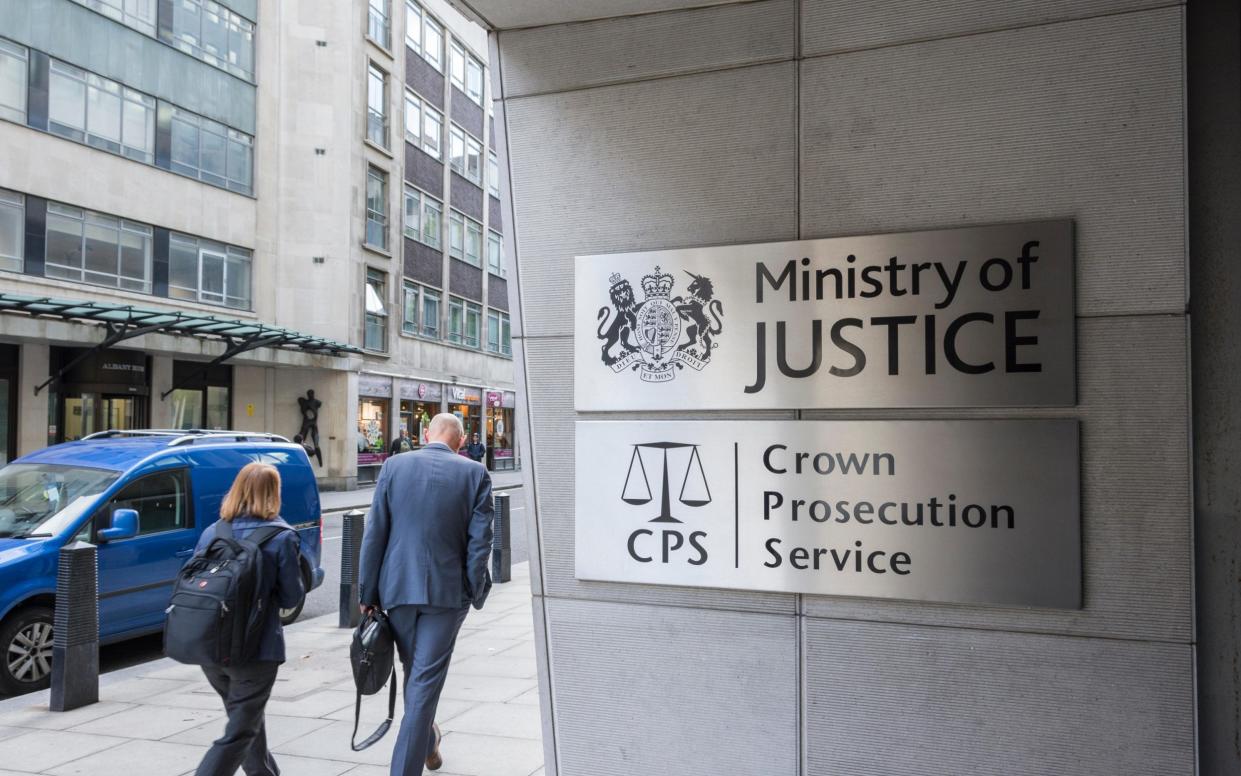 The Crown Prosecution Service (CPS) and the Ministry of Justice (MOJ) building