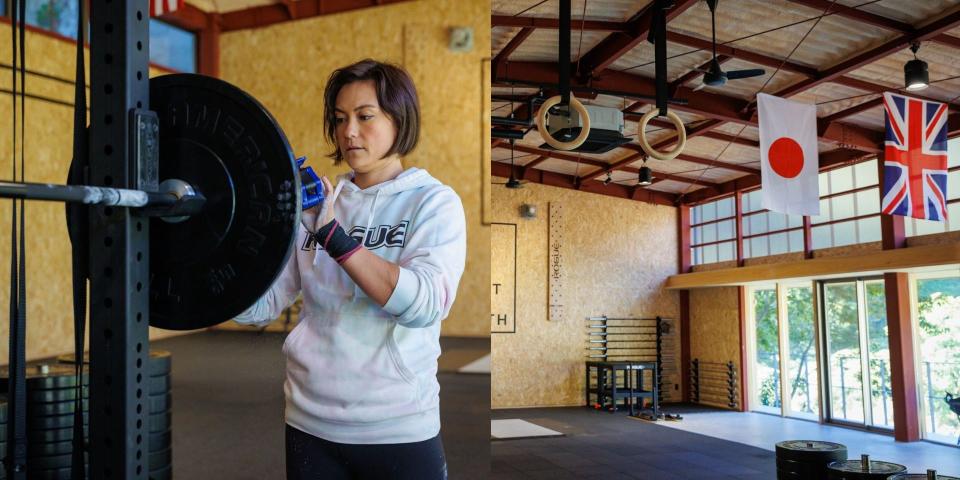 Violet Pacileo eröffnete ein CrossFit-Fitnessstudio in einem ländlichen Teil der Präfektur Kōchi, die auf einer ländlichen Insel in Japan liegt. - Copyright: Courtesy of Violet Pacileo