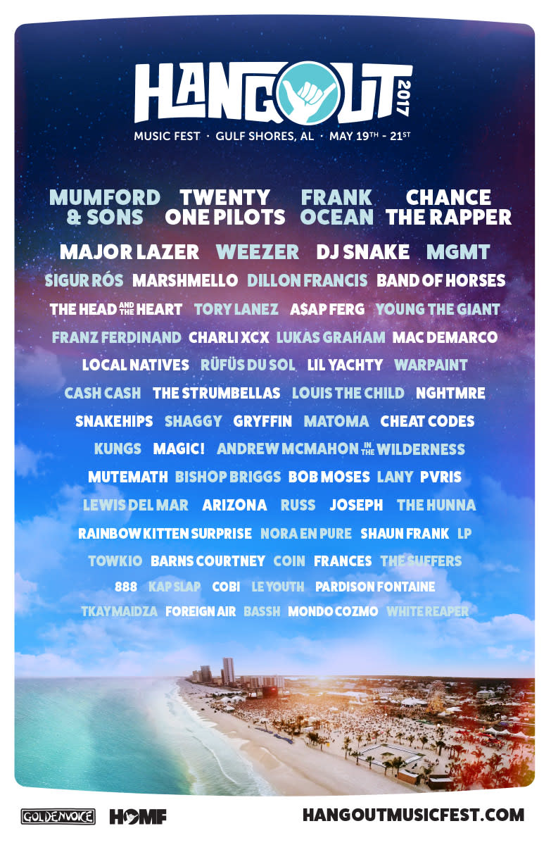 21) Hangout Music Fest