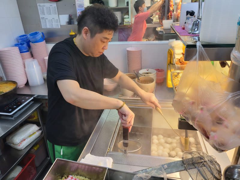 Lau Jiang Fishball Laksa Noodles - Alexandrea Eng