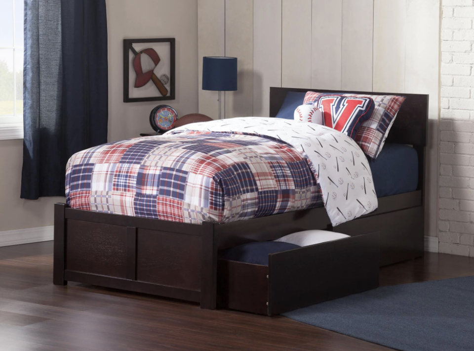 platform bed with storage atlantic furniture