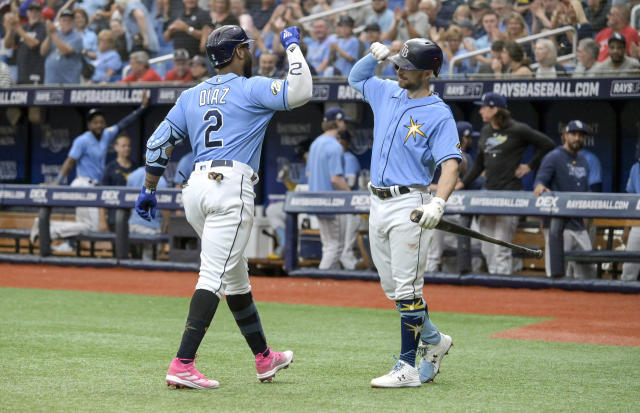 Rays tie record with 13-0 start, rally to beat Red Sox 9-3 - NBC Sports