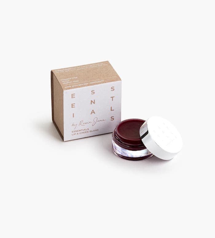 This&nbsp;Rosie Jane balm is great for anyone looking to simplify their makeup routine, as it can be both a cheek and lip tint. (We're especially fans of the Poppy&nbsp;shade, a deep berry.)&nbsp;Plus, it's&nbsp;made with organic ingredients.&nbsp;<strong><a href="https://www.jcrew.com/p/womens_category/beauty/face/essentials-by-rosie-jane-cheek-lip-gloss/J1043?color_name=poppy" target="_blank"><br /><br />By Rosie Jane&nbsp;cheek and lip balm</a>, $22</strong>