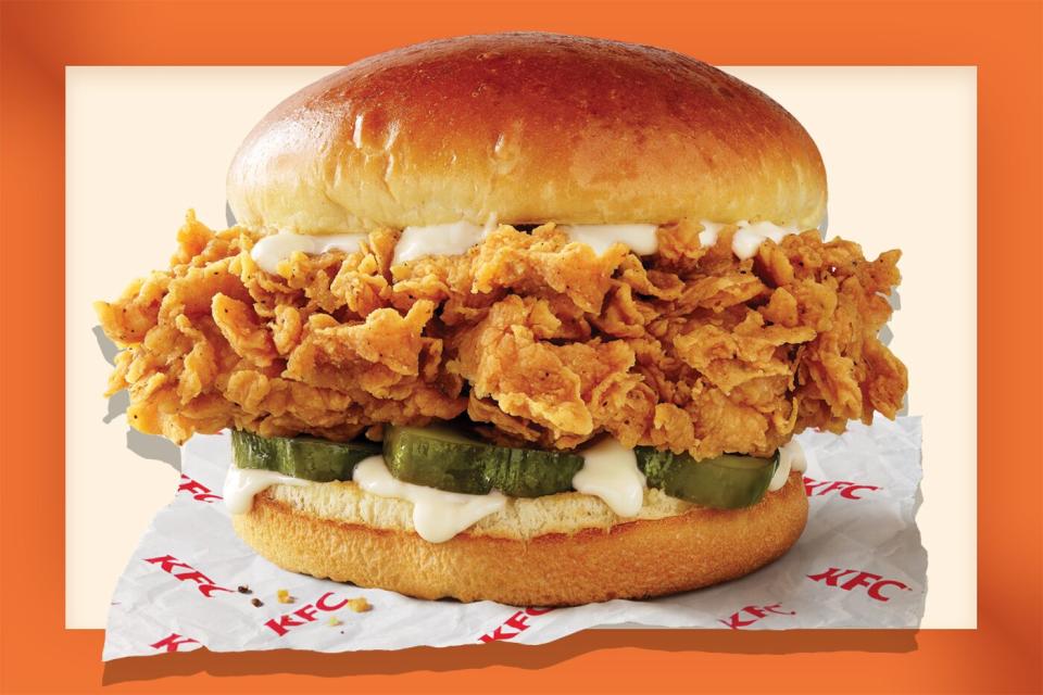 KFC chicken sandwich