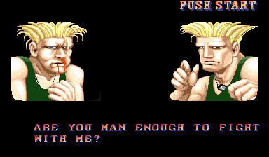 Street Fighter Ii Guile Defeated Poster