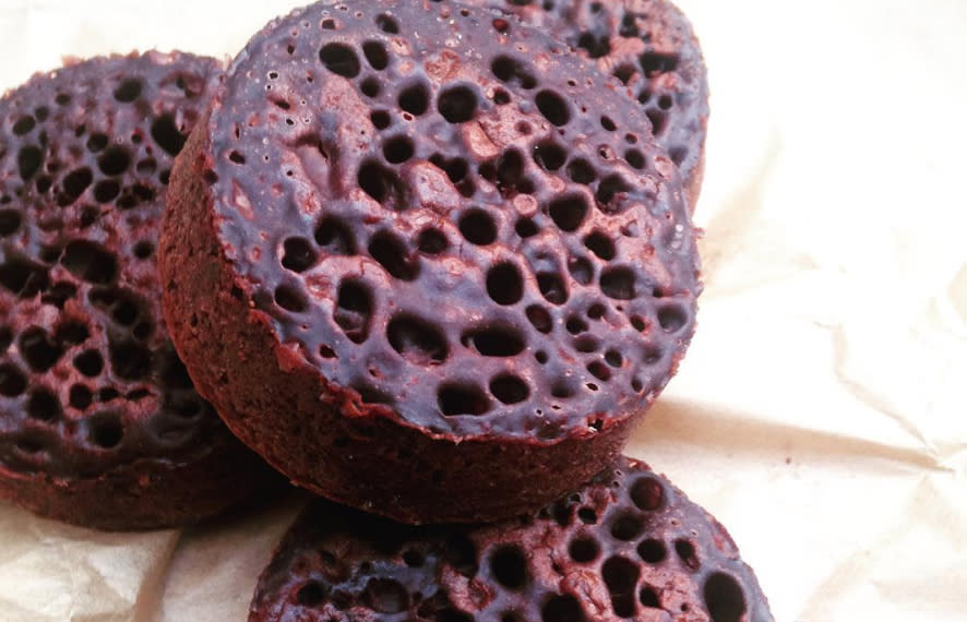 Chocolate crumpet