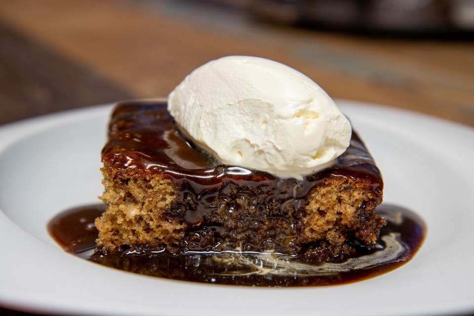 Sticky toffee pudding cake