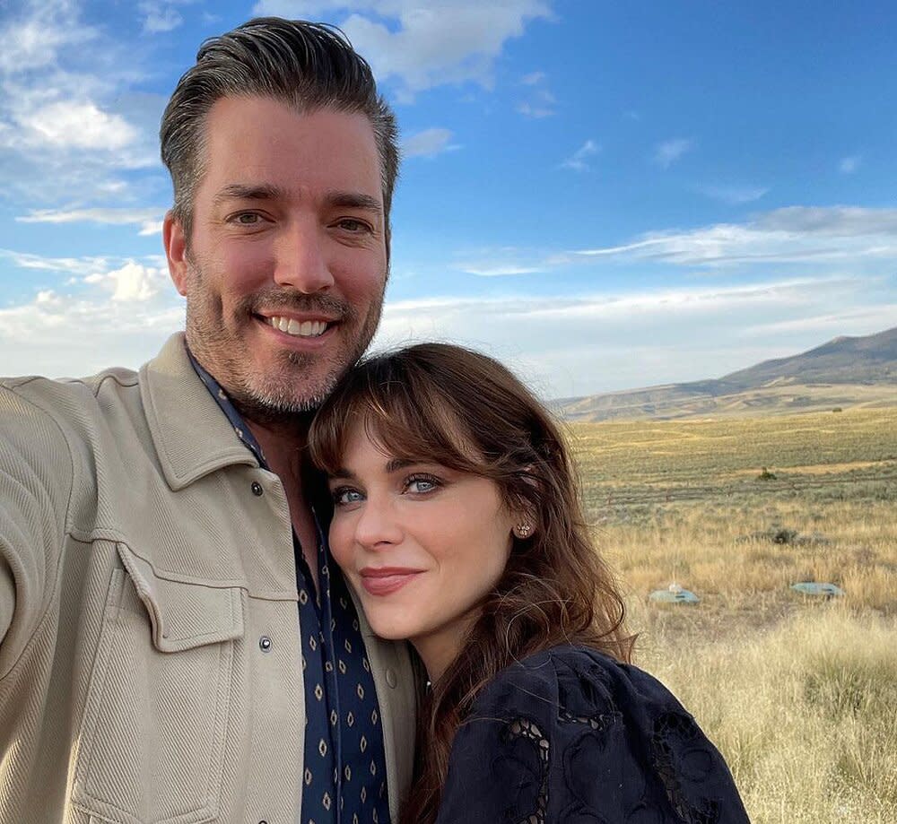 Zooey Deschanel and Jonathan Scott Enjoy Wyoming Vacation with Their 'Herd'