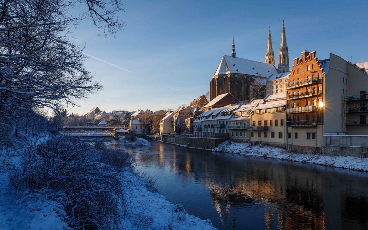 GÃ¶rlitzer Altstadt mit Peterskirche im Winter /// Foto: Nikolai Schmidt -  Nikolai Schmidt/nikolaischmidt.de