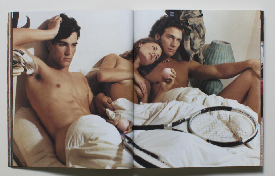 A melancholy morning-after in an “A&F Quarterly” from 2003.